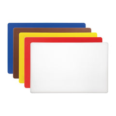 Hygiplas Thick Low Density Chopping Board Set 455x305x20mm (Pack of 6)