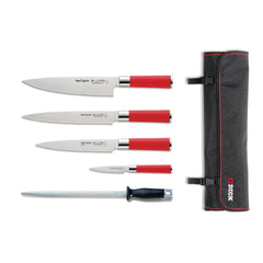 Dick Red Spirit 5 Piece Knife Set with Wallet