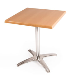 Bolero Square Beech Tabletop and Base