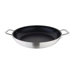 Vogue Aluminium Non-Stick Teflon Paella Pan 35cm