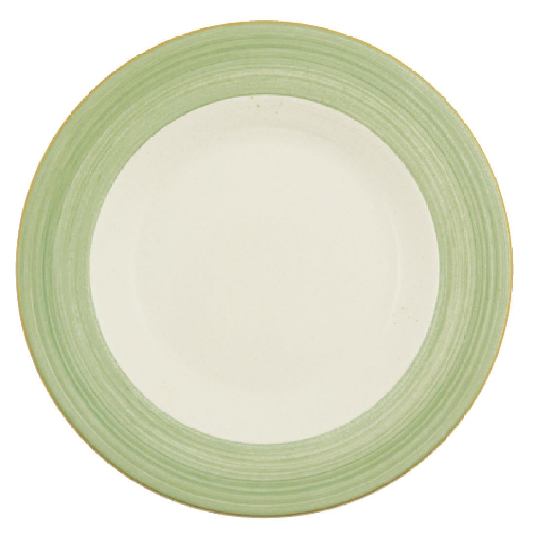 Steelite Rio Green Slimline Plates 202mm (Pack of 24)