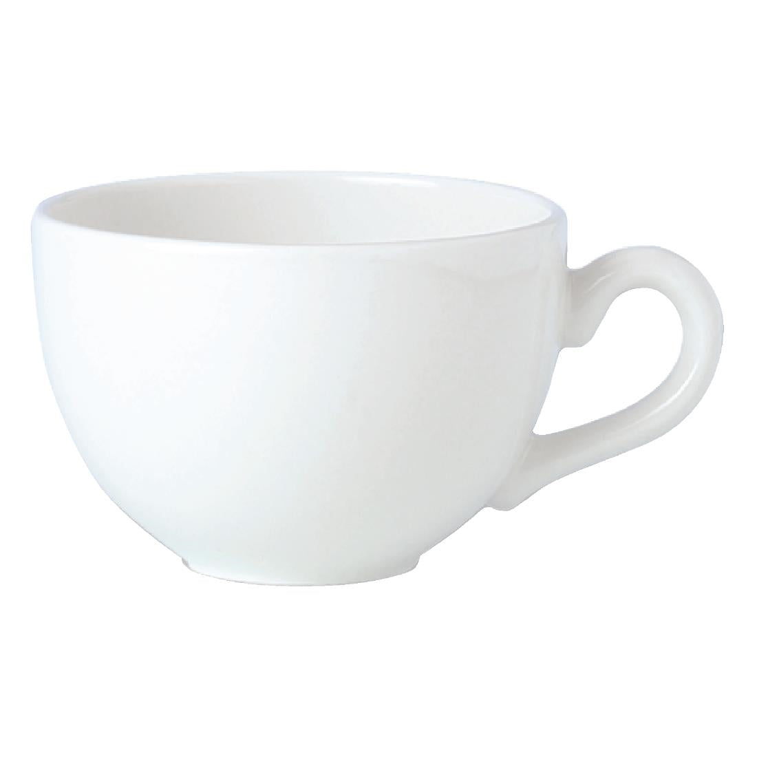 Steelite Simplicity White Low Empire Espresso Cups 85ml (Pack of 36)