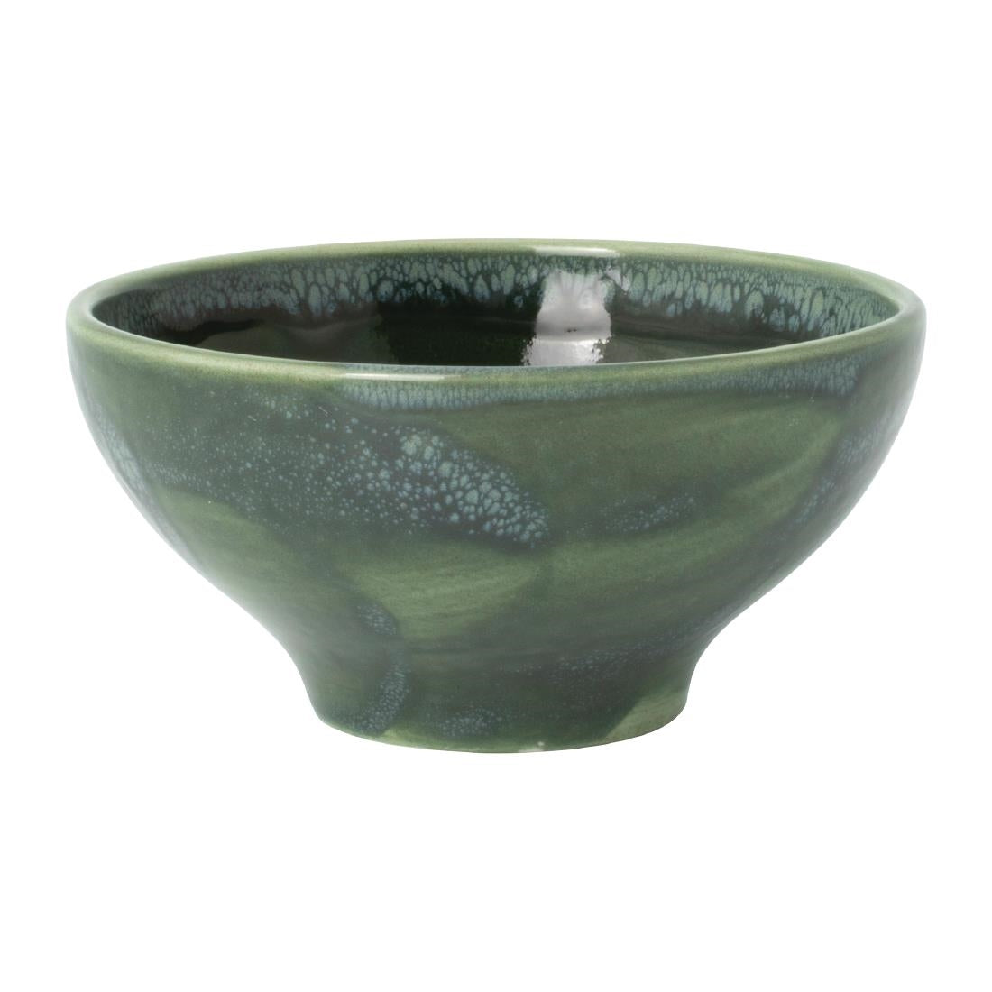 Steelite Aurora Vesuvius Burnt EmeraldTulip Bowls 103mm (Pack of 12)