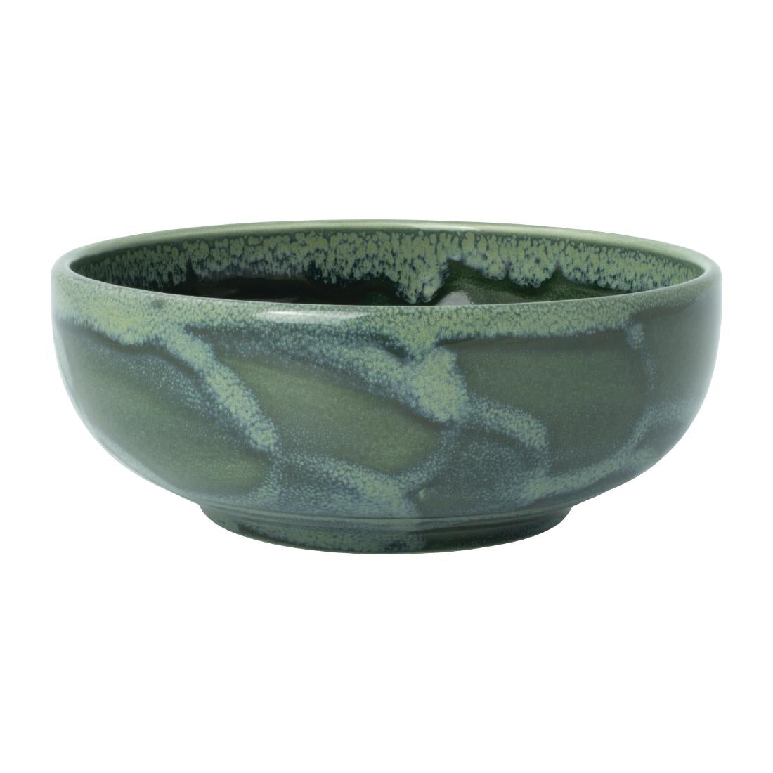 Steelite Aurora Vesuvius Burnt Emerald Bowls 155mm (Pack of 12)