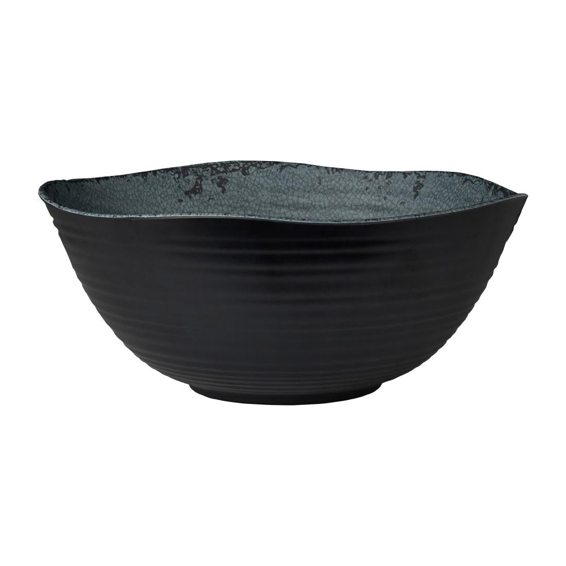 Steelite Pompeii Slate Medium Round Bowls 286mm x 117mm (Pack of 4)