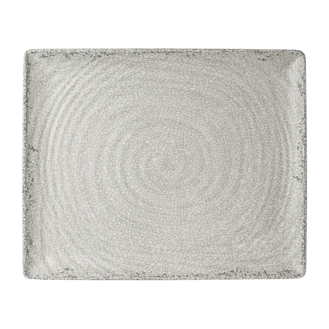 Steelite Pompeii Stone Gastronome Platter 1/2 324mm x 270mm (Pack of 3)