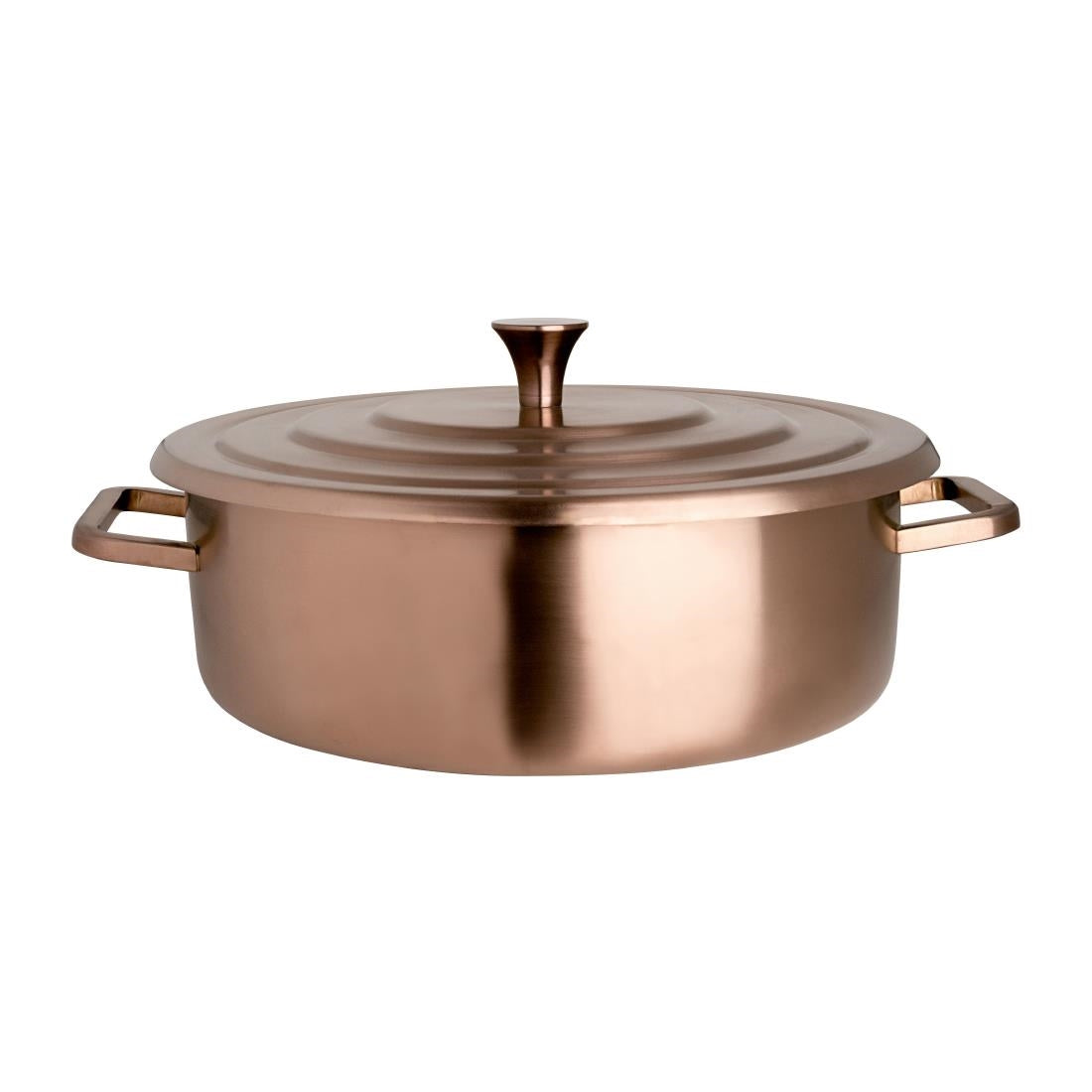 Steelite Creations Homestyle Brushed Bronze Round Chafer 3.8L