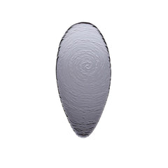 Steelite Scape Smoked Glass Oval Platters 300mm (Pack of 6)