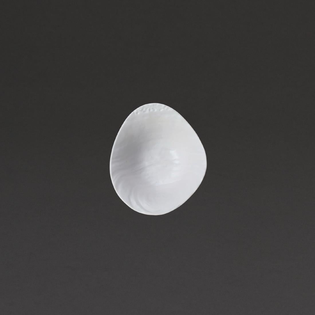 Steelite Scape White Melamine Deep Bowls 130mm (Pack of 6)