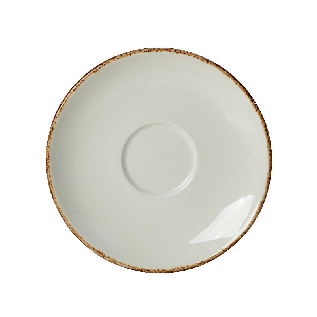 Steelite Brown Dapple Saucers 150mm (Pack of 36)