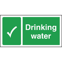 Vogue Drinking Water Sign