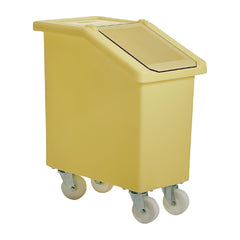 Mobile Ingredient Bin 65Ltr Yellow