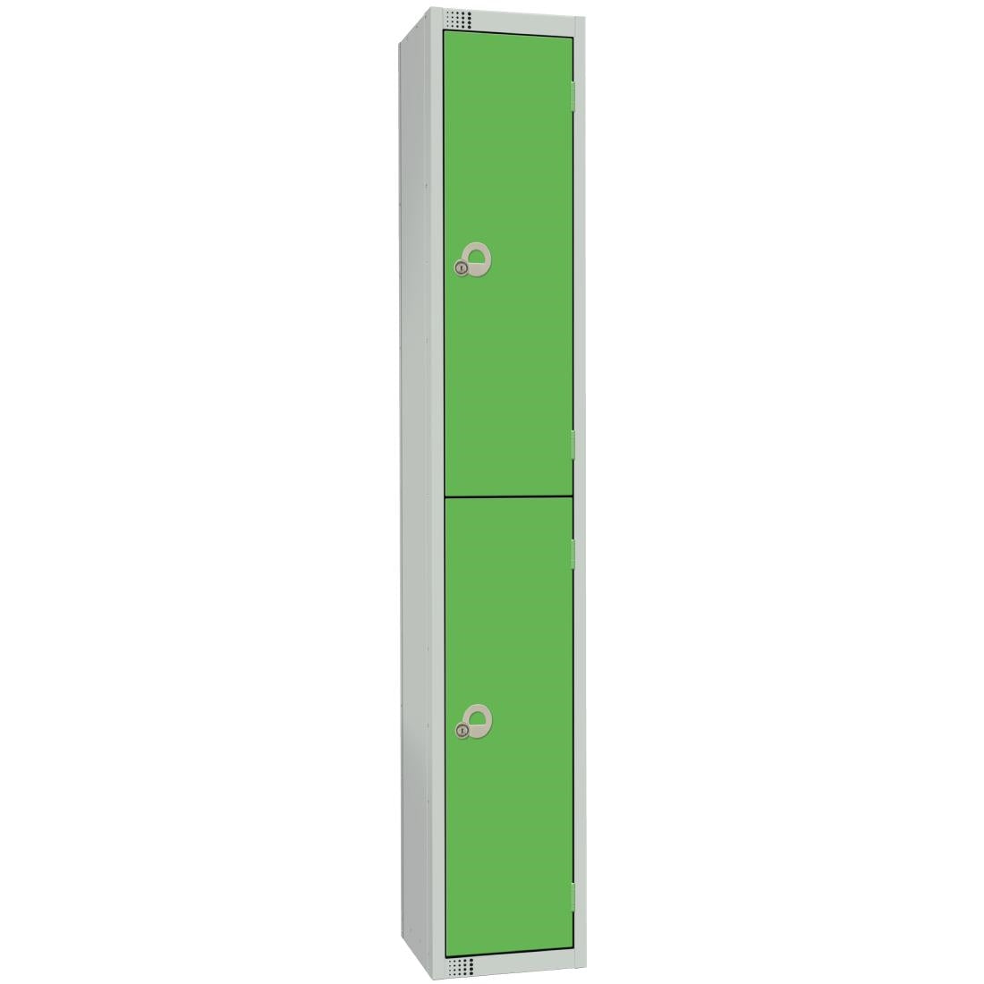 Elite Double Door Manual Combination Locker Locker Green