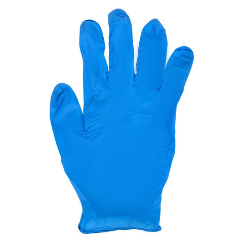 Powder-Free Nitrile Gloves Blue Large (Pack of